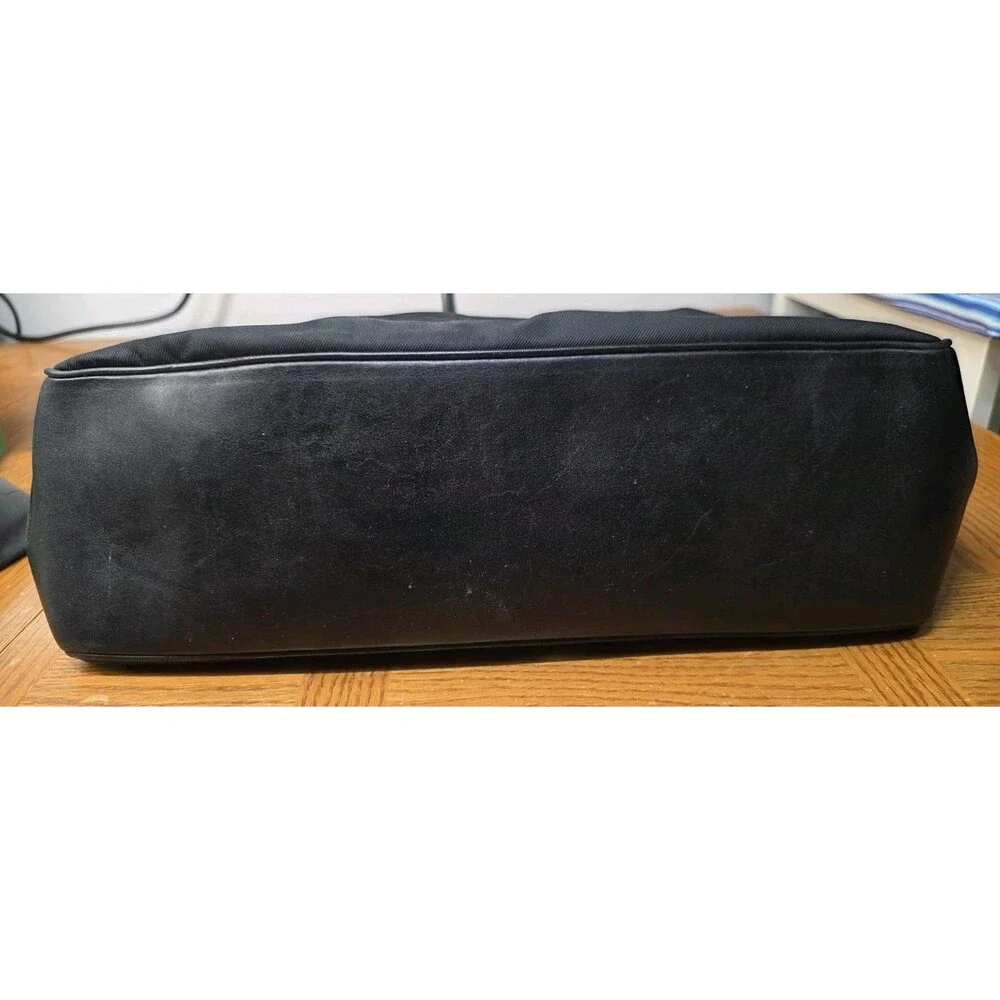 Coach Vintage Black Nylon & Leather Tote 7434 Mercer 2001 Bag Laptop